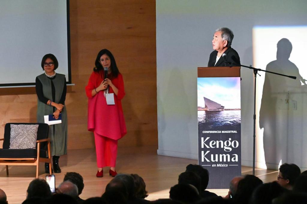 Kengo Kuma en CDMX: “La arquitectura del futuro debe volver a la&nbsp;naturaleza”