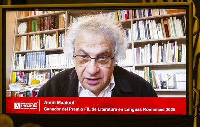 Amin Maalouf obtiene el Premio FIL de Literatura en Lenguas Romances&nbsp;2025