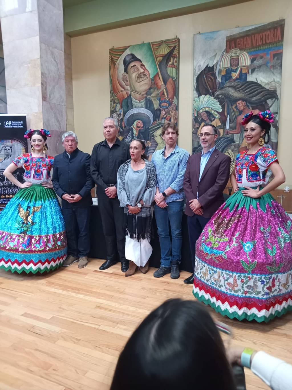 Anuncian las galas conmemorativas del 108 aniversario de Amalia Hernández en&nbsp;BA