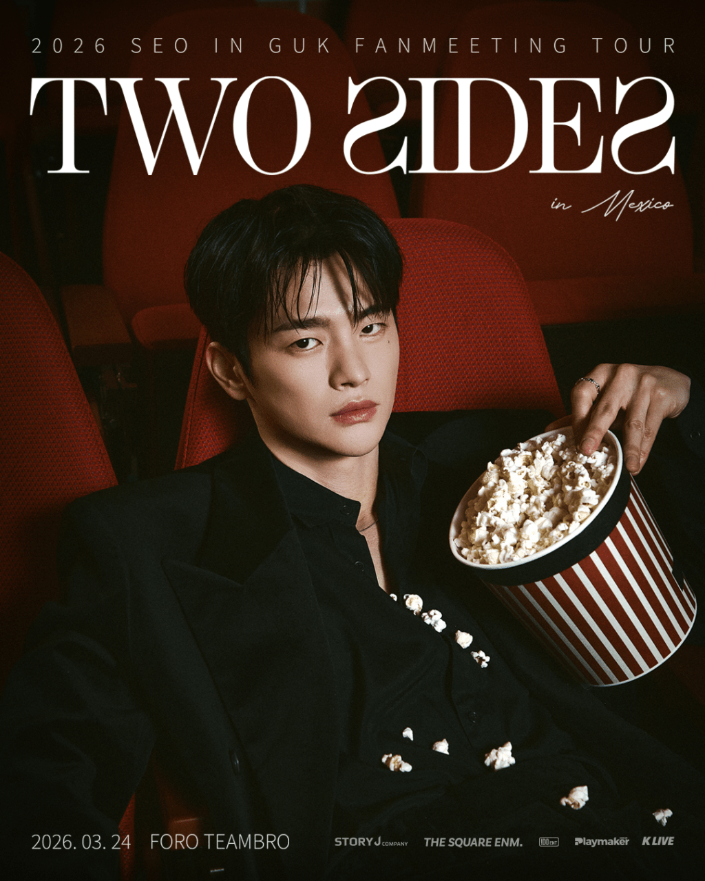El actor y cantante coreano Seo In Guk, vendrá a México con su Fanmeeting Tour 2026 “TWO&nbsp;SIDES”
