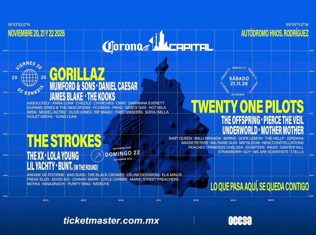 Corona Capital y el ritual contemporáneo de ver música en&nbsp;vivo