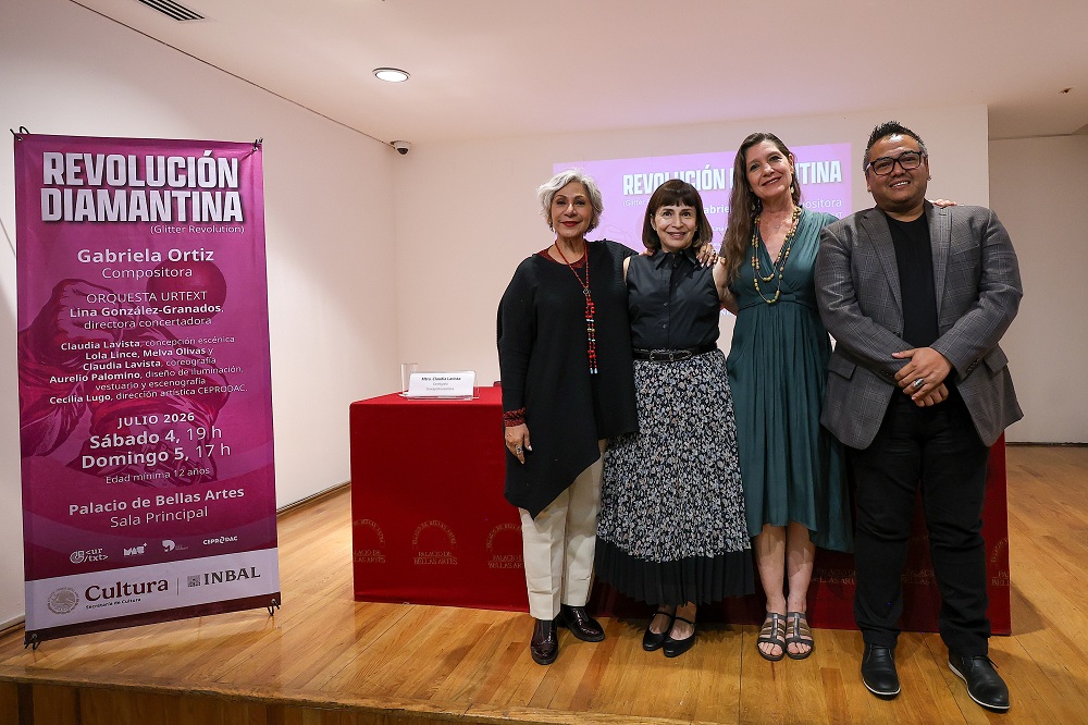 El Palacio de Bellas Artes presentará Revolución Diamantina, ballet de Gabriela&nbsp;Ortiz