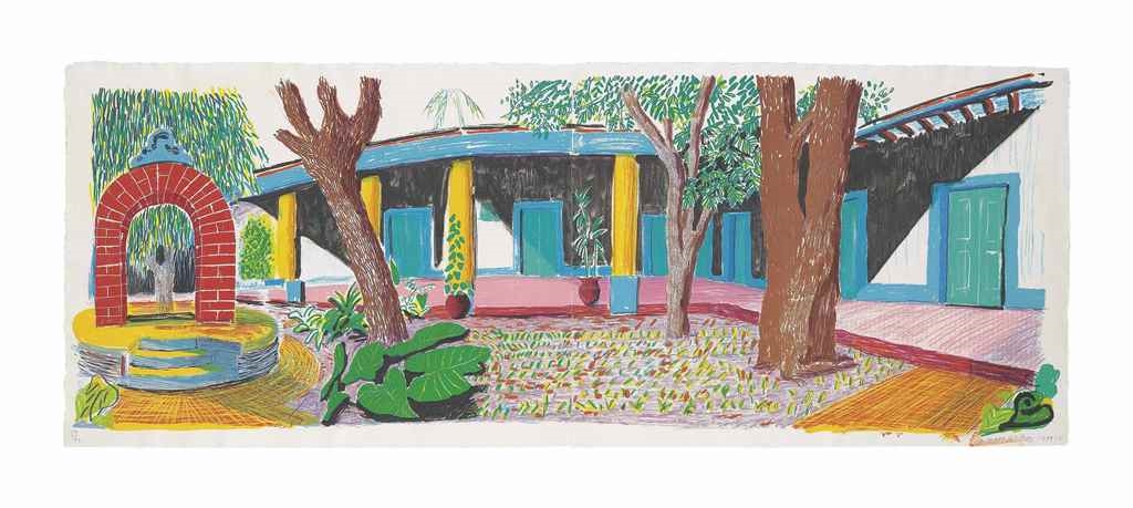 David Hockney aprendió a pintar desde adentro: su historia en México