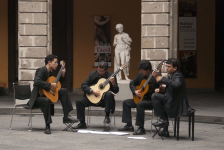 El Cuarteto de Guitarras de la Ciudad de México celebra 25 años en Bellas Artes