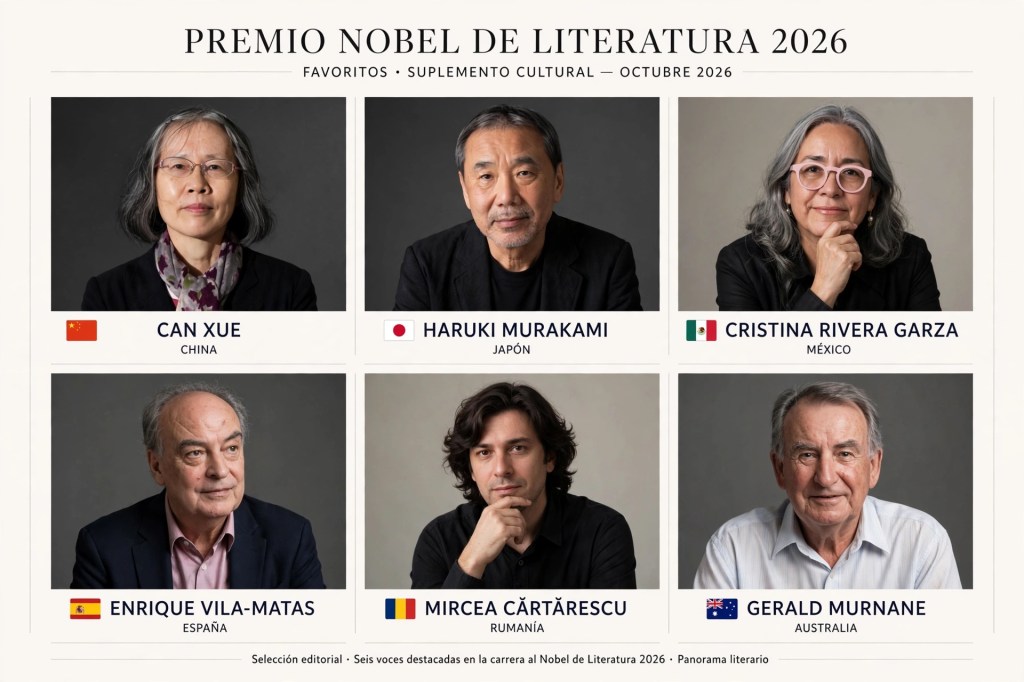 Nobel de Literatura 2026: las quinielas ya&nbsp;comenzaron